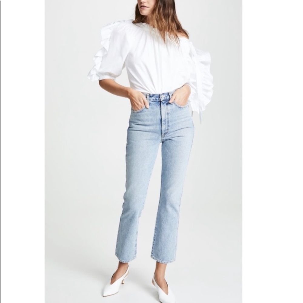 Agolde High Rise Kick Pinch Jeans